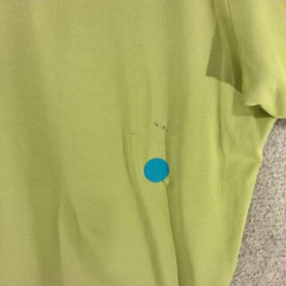 Lacoste Polo Shirt Mens Size 6 Lime Green Short Sleeve Solid Golf Solid Casual - Picture 10 of 13